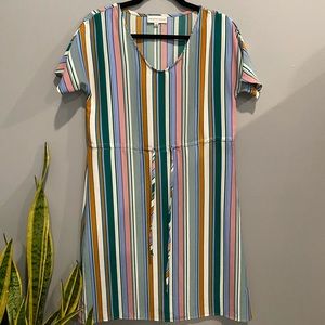 Brickyard Buffalo stripped dress
